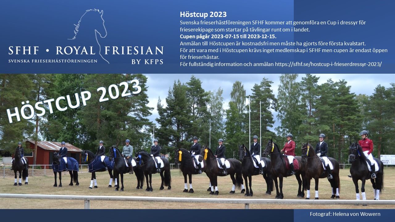 Resultat Höstcupen 2023