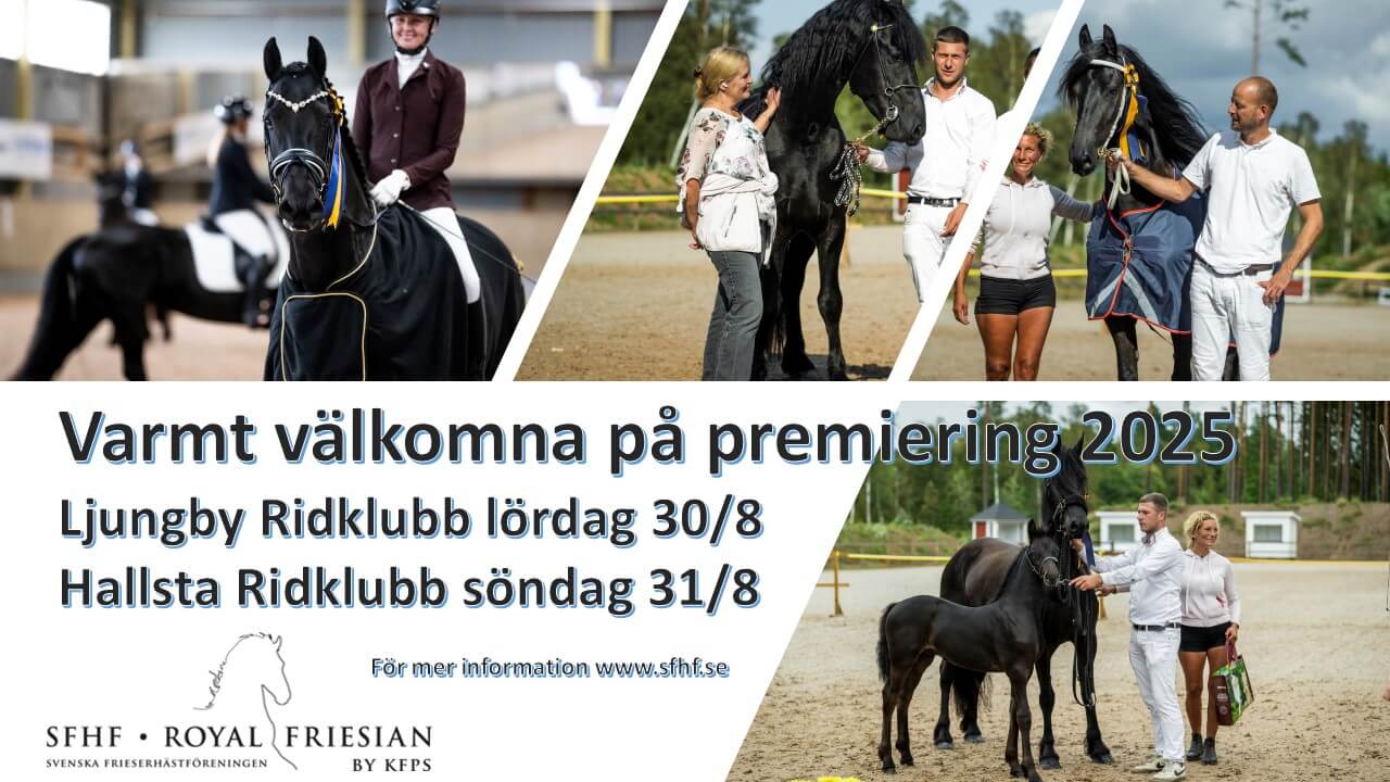 Varmt välkomna på premiering 2025! Inkl startlistor